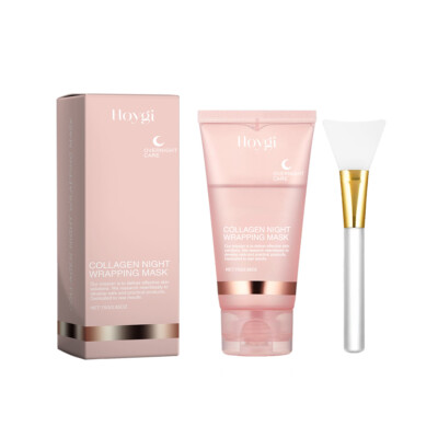 3/2PACK Collagen Overnight Wrapping Peel Off Facial Mask Renewal Night Skin Care