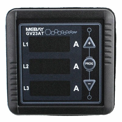 New GV23AT Generator Digital Three Phase 3P AC Ammeter Amp Tester Current Meter