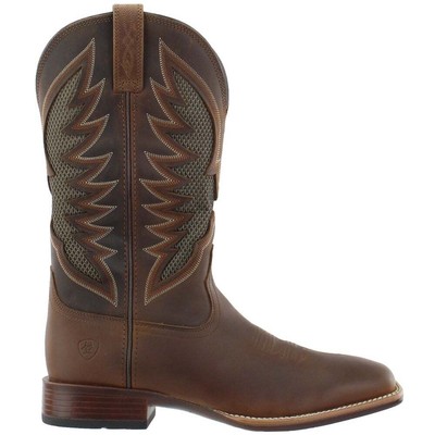 Мужские коричневые повседневные ботинки Ariat Venttek Ultra Square Toe Cowboy 10023129