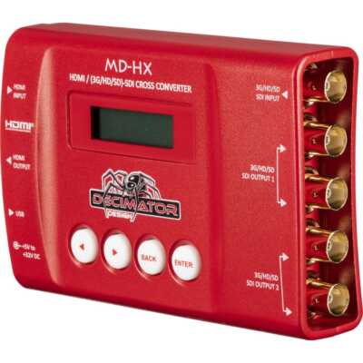 Decimator MD-HX HDMI/SDI Converter with Scaling and Frame Rate Conversion