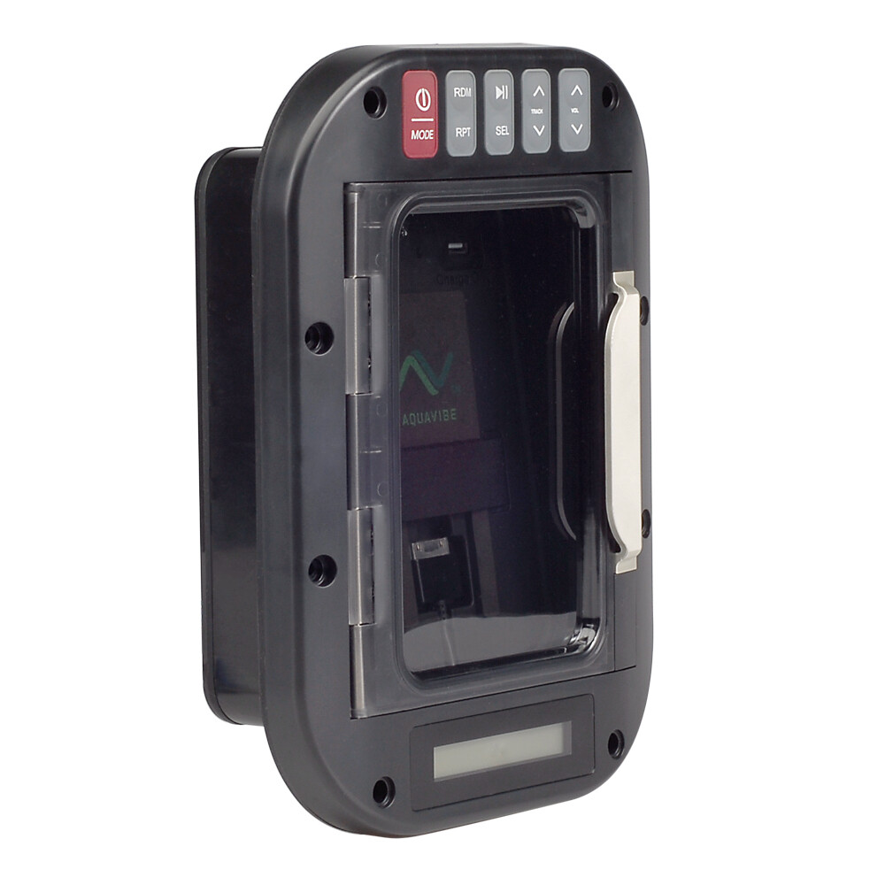 Magnadyne Aquavibe MD150 Bluetooth Waterproof RV and Marine Stereo wall mount