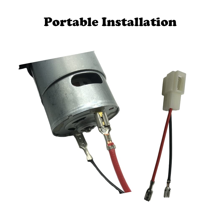 24V High Power Gearbox for Power Wheels, High Torque 24 Volt Motor 30000RPM with