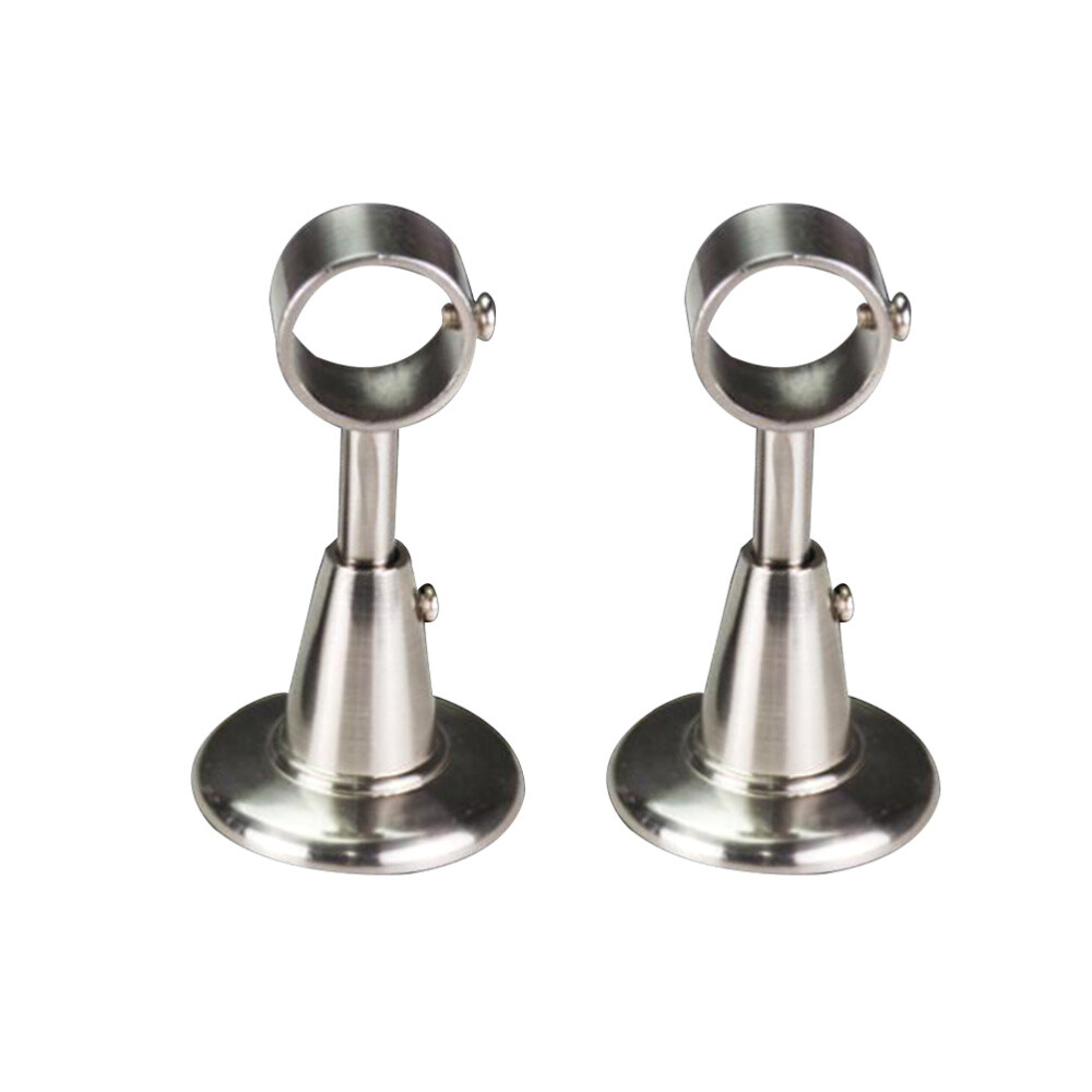 2 Pcs 28mm Gardinenstange Vorhangstange Halter Halterung Deckenhalterun