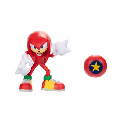 Pacific Sonic the Hedgehog KNUCKLES w Star Spring 4'' Action Figure 