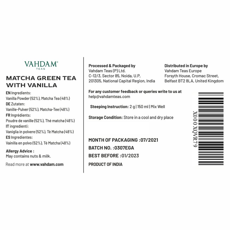 , Ginger Mint Green Tea Loose Leaf (100 Cups) | Blend of Ginger Tea & Mint Tea |