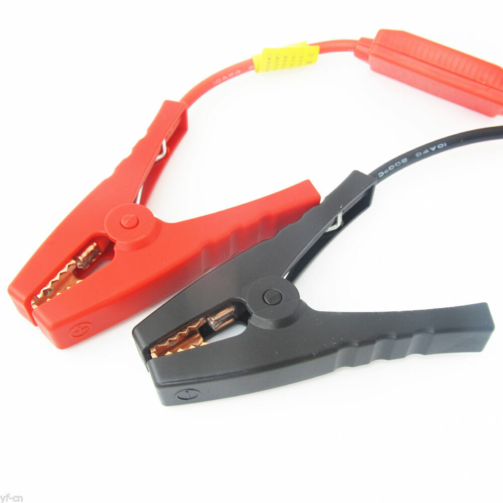 1x Emergency Car Battery Clip 200A 10AWG cables EC5 Plug 4IC Power