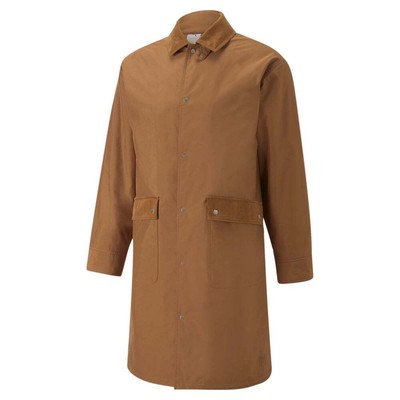 

Puma Maison Kitsune X Trench Coat Мужские коричневые пальто Куртки Верхняя одежда 532306-43, Коричневый, Puma Maison Kitsune X Trench Coat