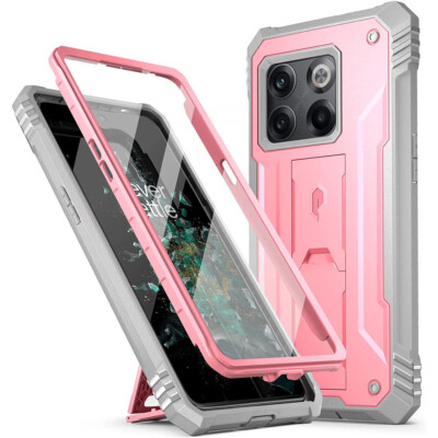 For OnePlus 10T Case | Poetic [with Kickstand] Shockproof Cover Black