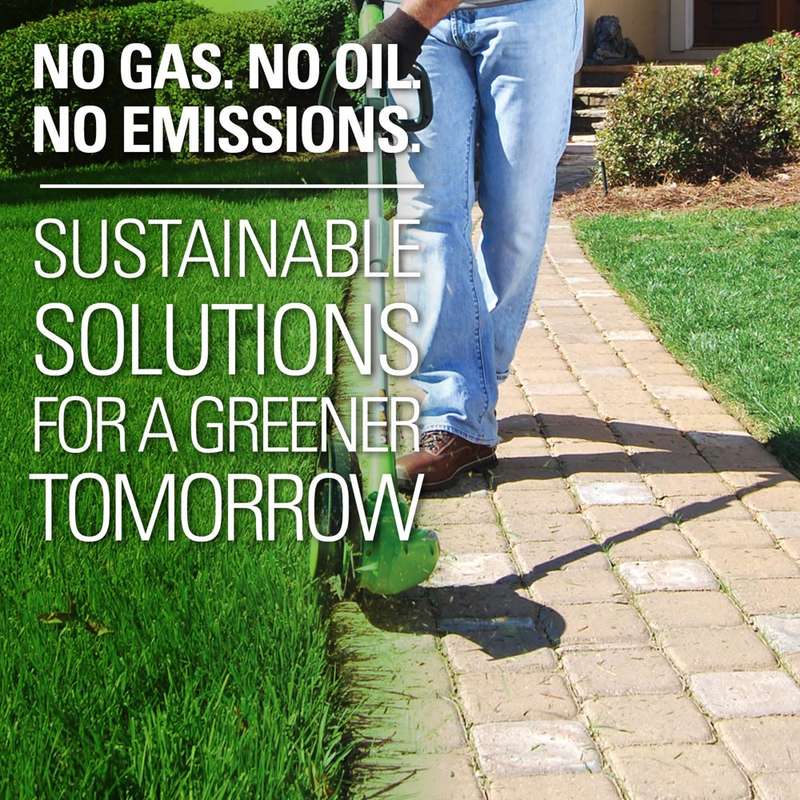 Corded Electric String Trimmer 5.5 Amp 15 in. Edger Pivoting Head Side Walk Path