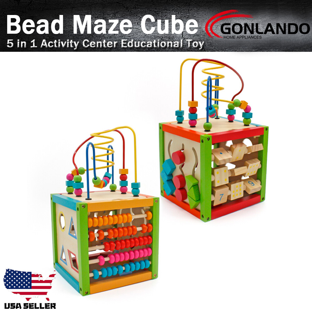bead maze cube learning toys
