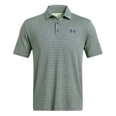 Under Armour Playoff 3.0 Print Mens Golf Polo