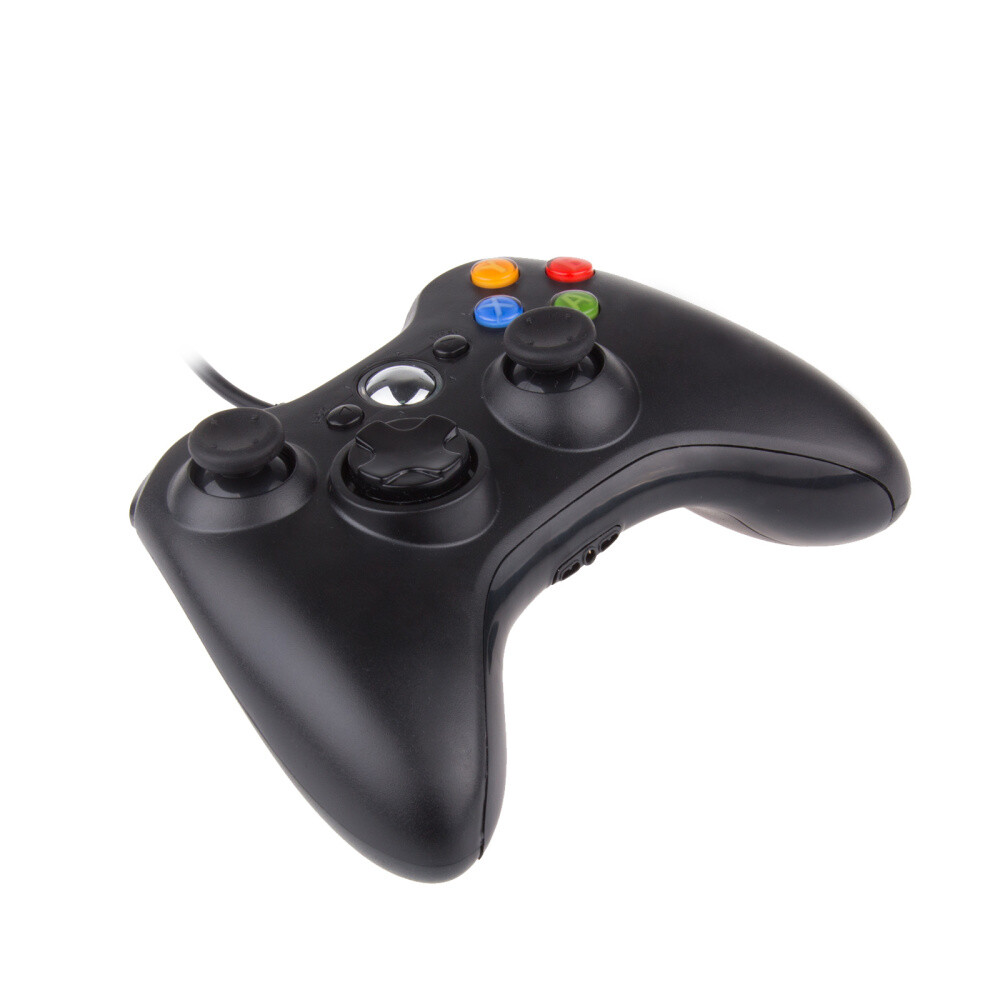 USB Wired Xbox 360 Controller Shaped Game Controller ...