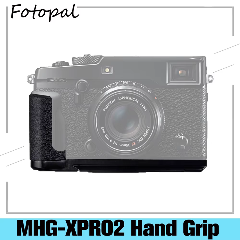 Potopal Metal Hand Grip for Fuji MHG-XPRO2 XPRO2 On Arca Swiss Standard Tripod