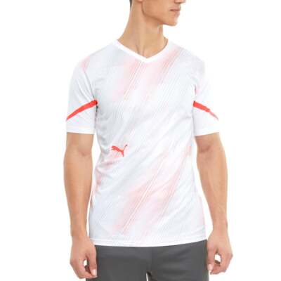 

Футболка мужская белая Puma Individualcup V-образным вырезом с коротким рукавом 657209-41, Белый, Puma Individualcup V Neck Short Sleeve Soccer Jersey