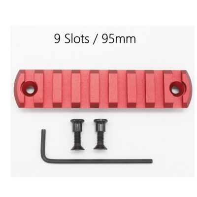 3/5/7/9/11/13 Slots Rail Sections Segment For Key mod/M-loc Picatinny Rail Mount