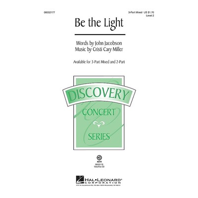 Be the Light (Discovery Level 2) VoiceTrax CD Composed by Cristi Cary Miller