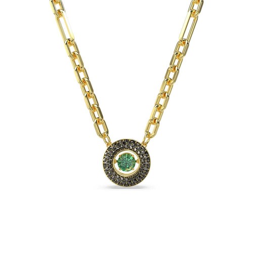Женское колье Swarovski Una Green с кристаллами Swarovsksi 5665238