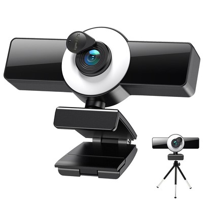 Webcam Auto Focusing Web Camera Full HD with MIC For Gaming Streaming PC Laptop