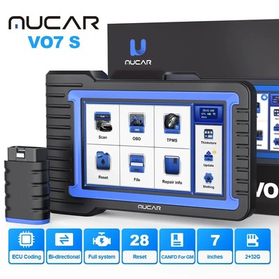 VO7 VO7S Professional Car Diagnostic Tools Automotive Obd2 Car Scanner