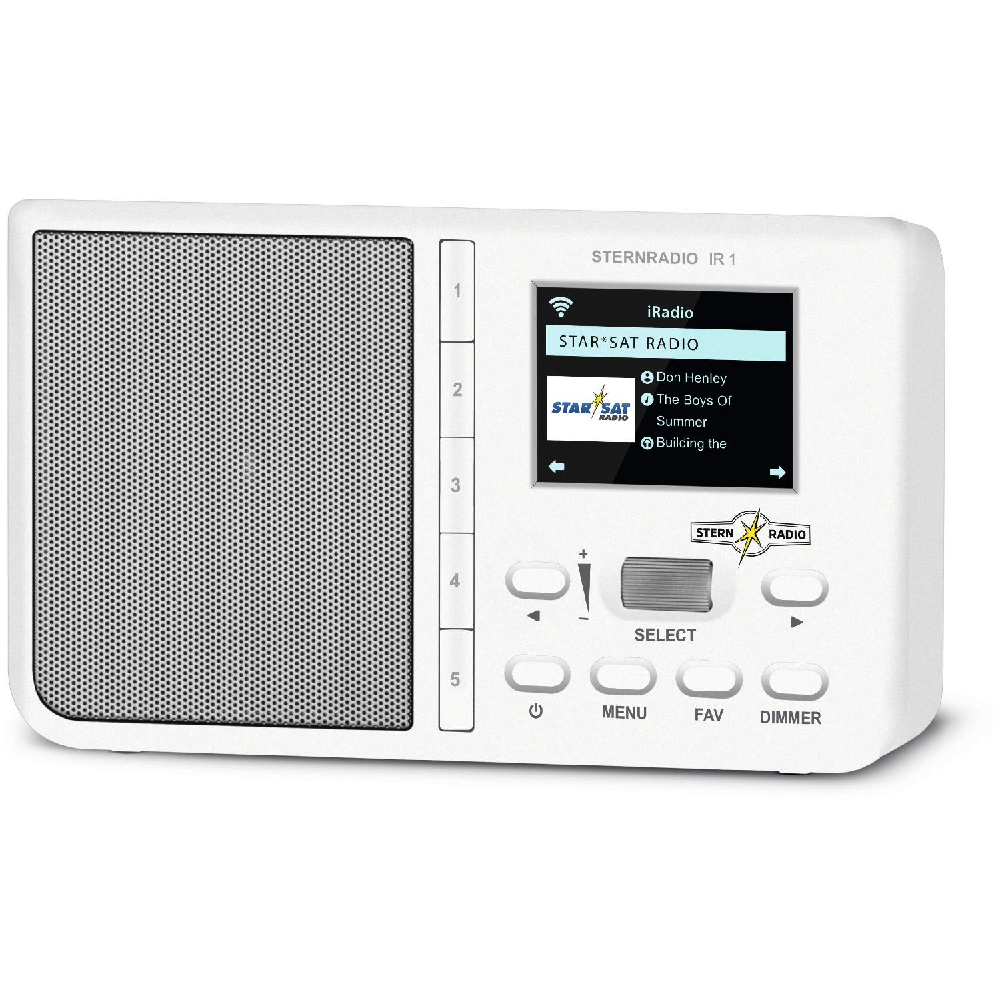 TechniSat Internetradio Sternradio WLAN Bluetooth Radio AUX Internet Wecker 