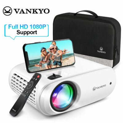 VANKYO Cinemango 100 Mini Projector 1080P Video Home Theater Cinema 220'' Display