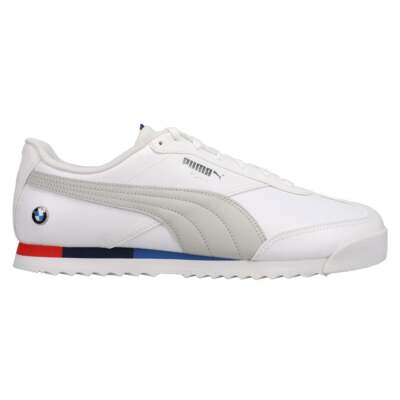 

Puma Bmw M Motorsport Roma Via Motorsport Мужские белые кроссовки Спортивная обувь 30, Белый, Puma Bmw M Motorsport Roma Via Motorsport