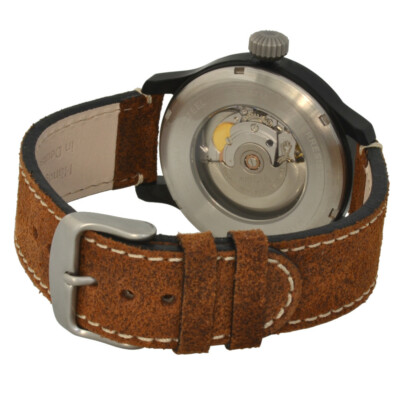 Pre-owned Aristo Automatic Men's Watch 0h09 Vintage Swiss Movement Stainless Ip-coated