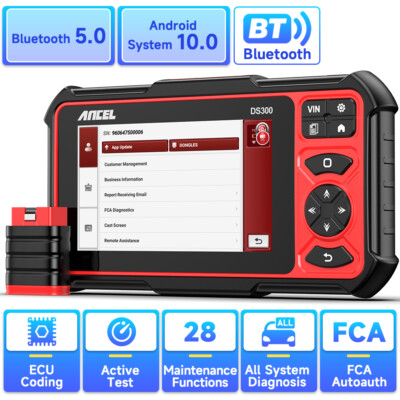 ANCEL Bidirectional OBD2 Scanner DS300 Diagnostic Scan Tool Full System Reader  