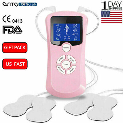 OSITO Portable TENS Unit 8-mode EMS Muscle Stimulator Pulse Massager Pain Relief