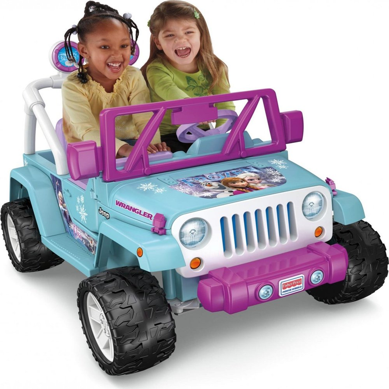 Disney Frozen 12v Electric Ride On Toy Jeep 4 Wheeler 4x4 Toddler Kids Girls