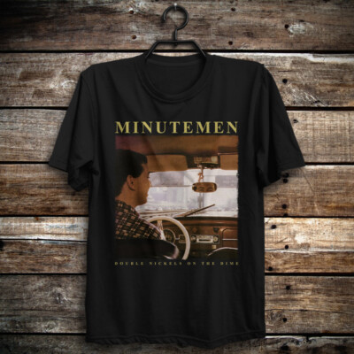 Vintage Double Nickels on Dime T-Shirt Minutemen D. Boon Mike Watt George Hurley
