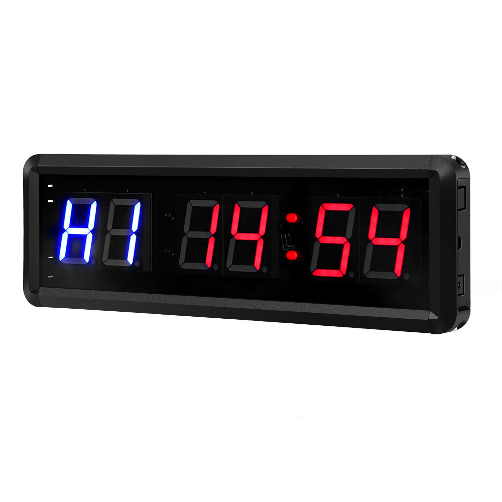 running watch with interval timer
