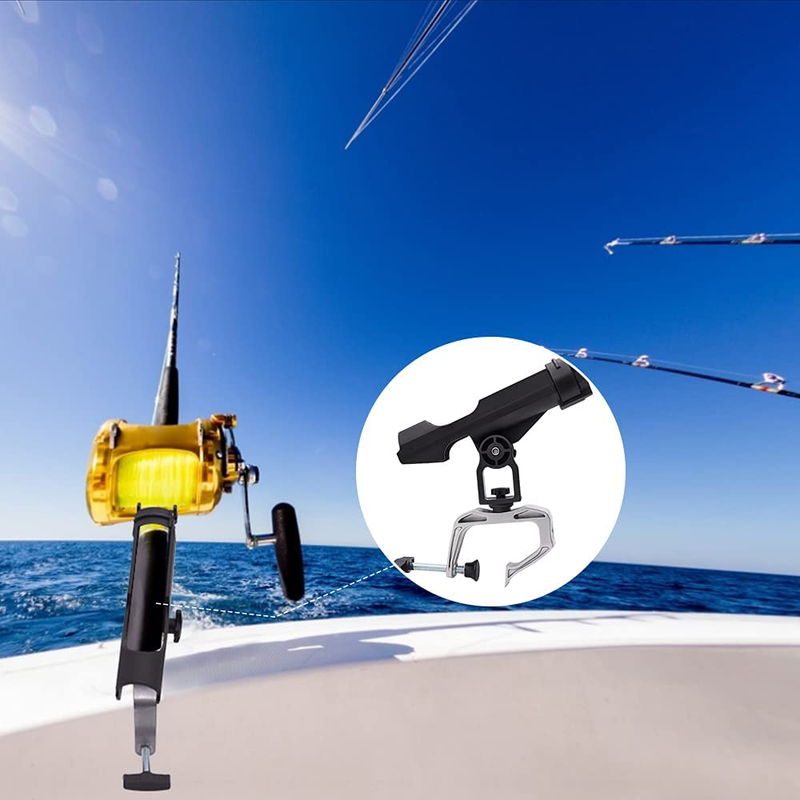 Fishing Boat Rod Holder, 2 Pack/4 Pack Pole Stand Rack, 360&deg; Adjustable Holder R