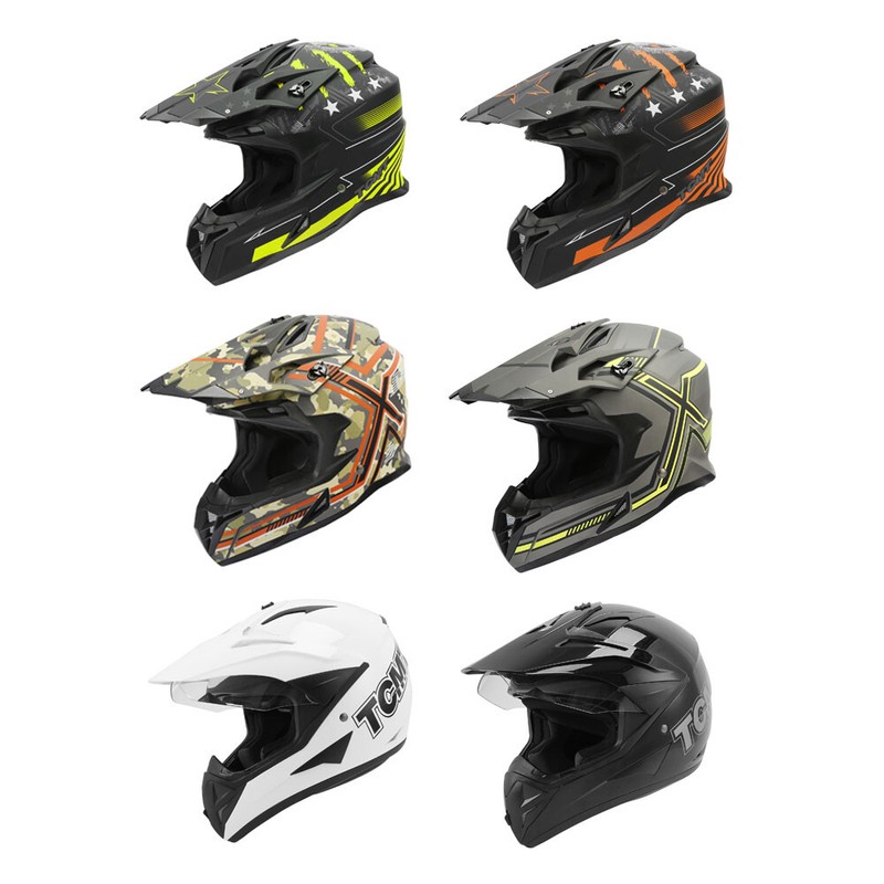 DOT Adult Full Face Motorcycle Helmet Off Road Dirt Bike Mot