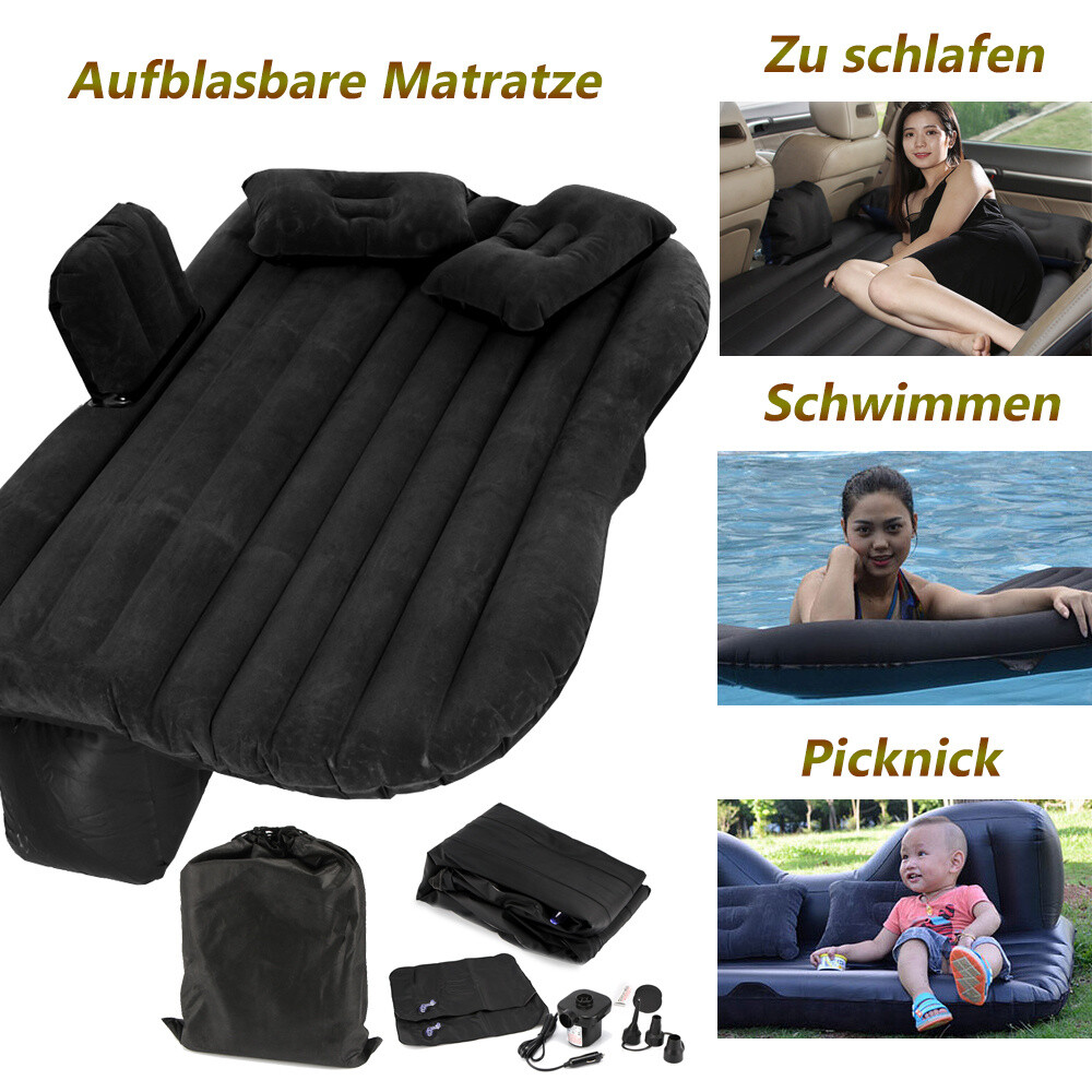 Auto Luftmatratzen Luftbett Aufblasbare Matratze Für 2 personen mit Pumpe Reisen