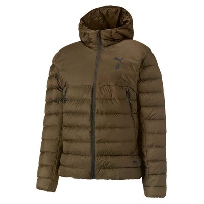 

Мужская зеленая повседневная спортивная верхняя одежда Puma Seasons Down Full Zip Jacket 52257162, Зеленый, Puma Seasons Down Full Zip Jacket