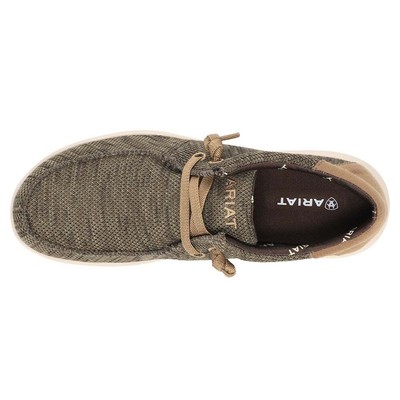 

Мужские зеленые повседневные туфли Ariat Hilo Stretch Slip On 10042503-300, Зеленый, Ariat Hilo Stretch Slip On