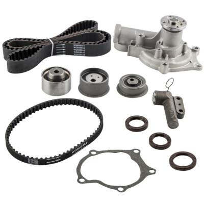 Timing Belt 153 teeth Water Pump Kit Front for Mitsubishi For PLYMOUTH  90-92 US
