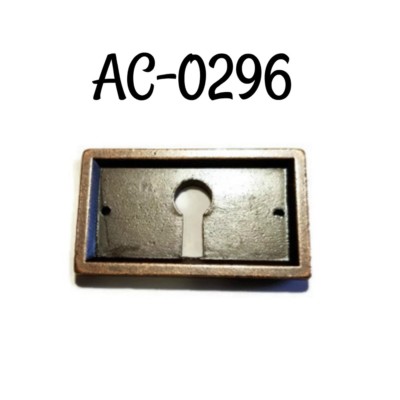 Keyhole Cover Mission Arts & Crafts Hammered Key Hole Cover Antique Style