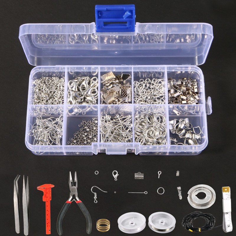 Jewelry Making Kit Wire Anklets Beading Repair Tools Craft Supplies
