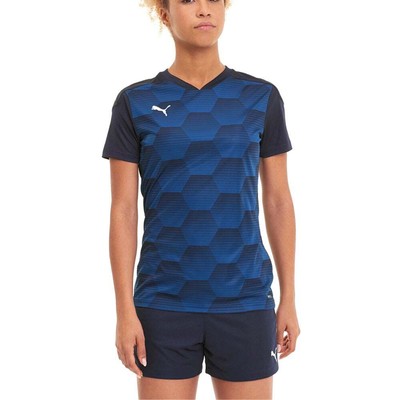 Джерси Puma Teamfinal 21 Graphic V Neck Short Sleeve Women Blue 704368-06