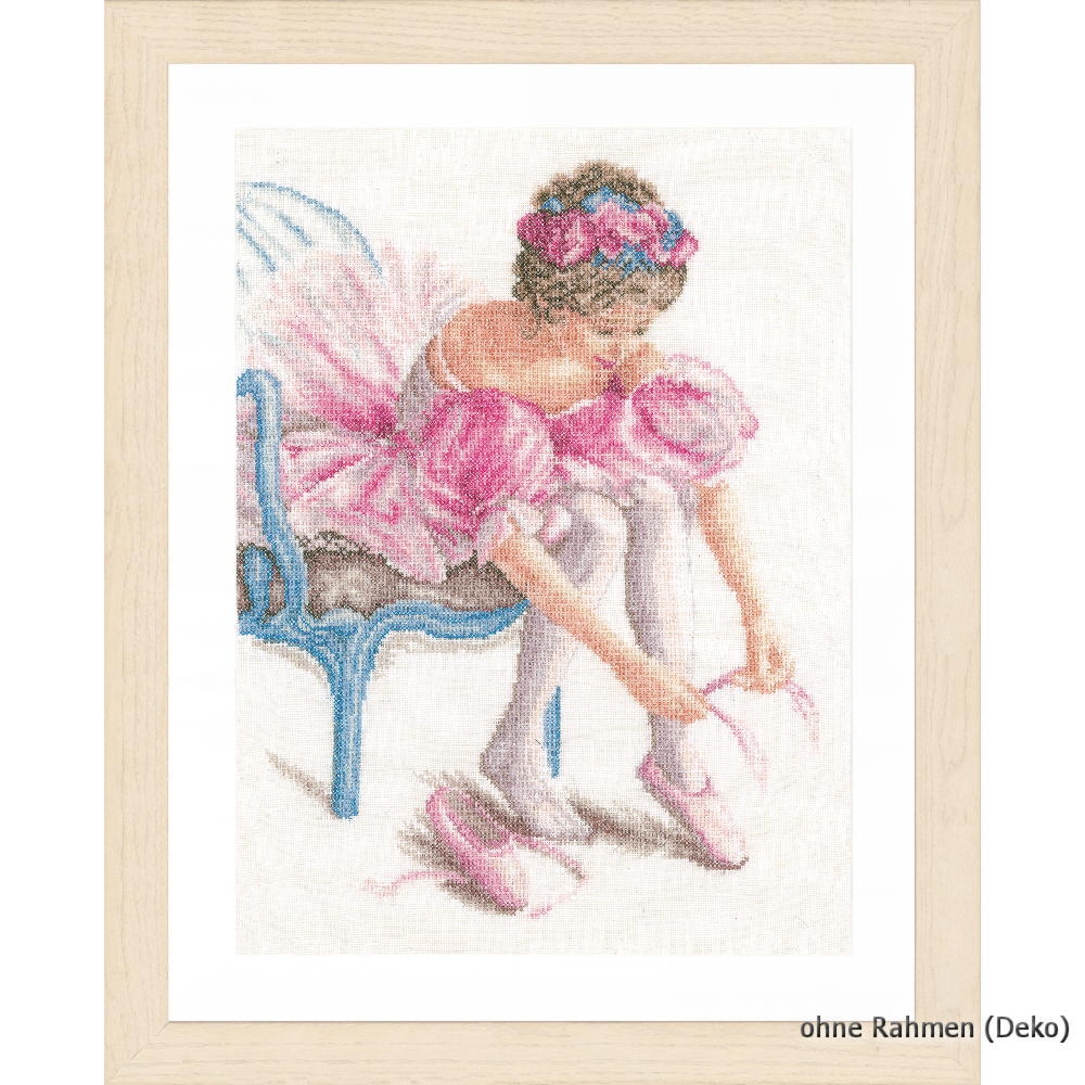 Lanarte cross stitch kit Ballerina, counted, DIY