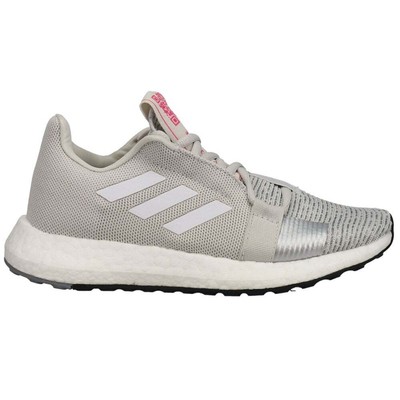 Adidas Senseboost Go Running Женские серые кроссовки Спортивная обувь EF1579