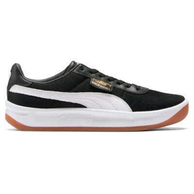 

Puma California Lace Up Mens Size  M Кроссовки Повседневная обувь 36660806, Черный, Puma California Lace Up