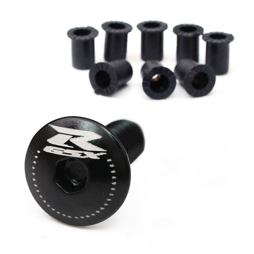 Blue CNC Racing Rear Sprocket Nuts M10 For Kawasaki ZX1000RX