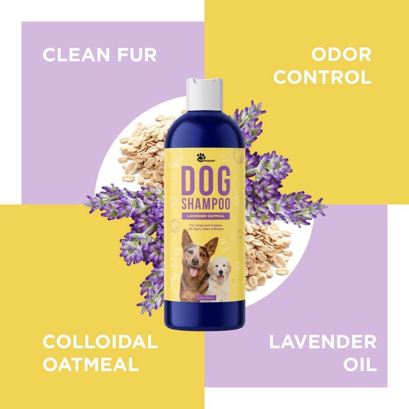 Dog Shampoo for Itchy Skin - Dog Shampoo with Oatmeal - Hydrating & Moisturizing