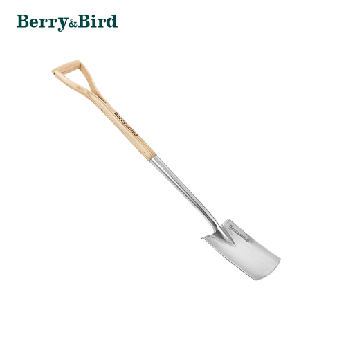 Berry&Bird Garden Digging Spade 41.34'' Square Border Spade for Transplanting US