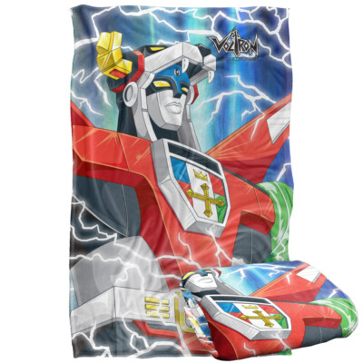 Voltron Lightning Combine Silky Touch Super Soft Throw Blanket