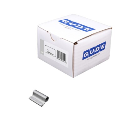 GUDE Tire Wheel Balancing Weights T Type Coated Steel Clip On 25 pc (0.25-3.00)