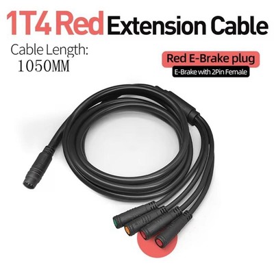 eBike 1T4/1T5 Waterproof Cable Controller Light Ebrake Cable Conversion SUK